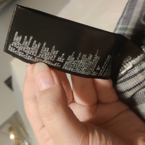 Urban Outfitters Urban Renewal Remnants High-Rise Plaid Trouser Pant Size M - Picture 8 of 9